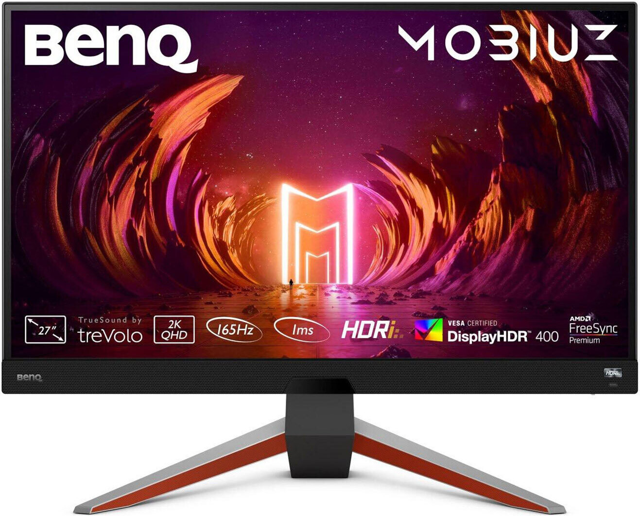 BenQ EX2710Q, 68,6 cm (27"), 2560 x 1440 Pixel, 2K Ultra HD, LED, 2 ms, Schwarz