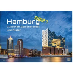 Umbreit, Kalender, Hamburg - Zwischen Speicherstadt und Alster 2027