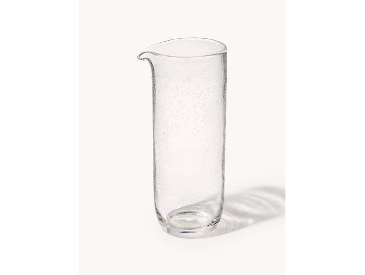 Carafe soufflée bouche avec bulles d'air Hippolyte, 840 ml