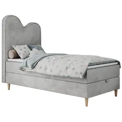 BOXBETT FLOW 90/180 Hellgrau Velvet hydrophob - H3