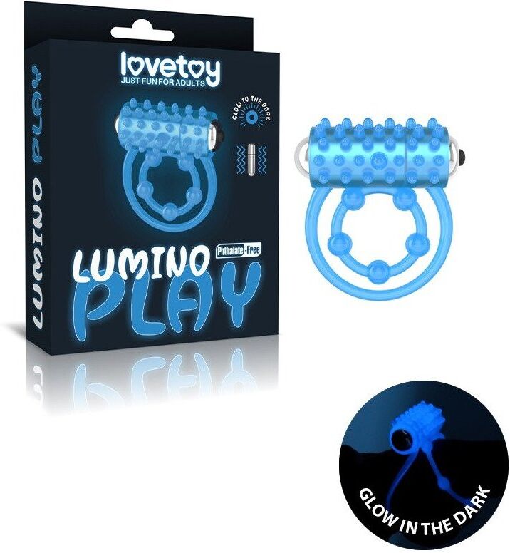 Lovetoy Anneau vibrant lumineux phosphorescent