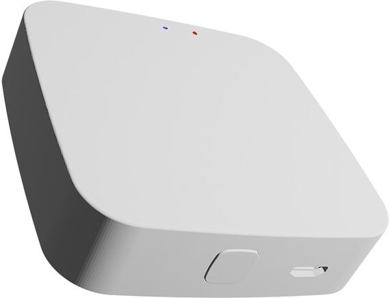 MUVIT I-O Mesh Hub sin cables 5V-1A con carga MicroUSB. Blanco