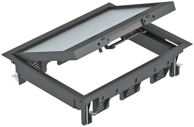 OBO Bettermann Insert d'appareil Vertr gsw GES6-2U10T 9011 (7405322)