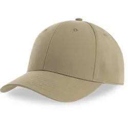 Atlantis Unisex 6-Panel Baseball Kappe Klassische Cap JOSC khaki one size