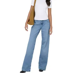 Only Brenda Jeans Wide Fit in Hellblau-M-L32
