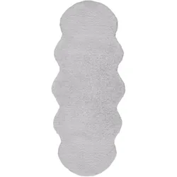 Kunstfell Nico 2 in Grau ca. 60x150cm