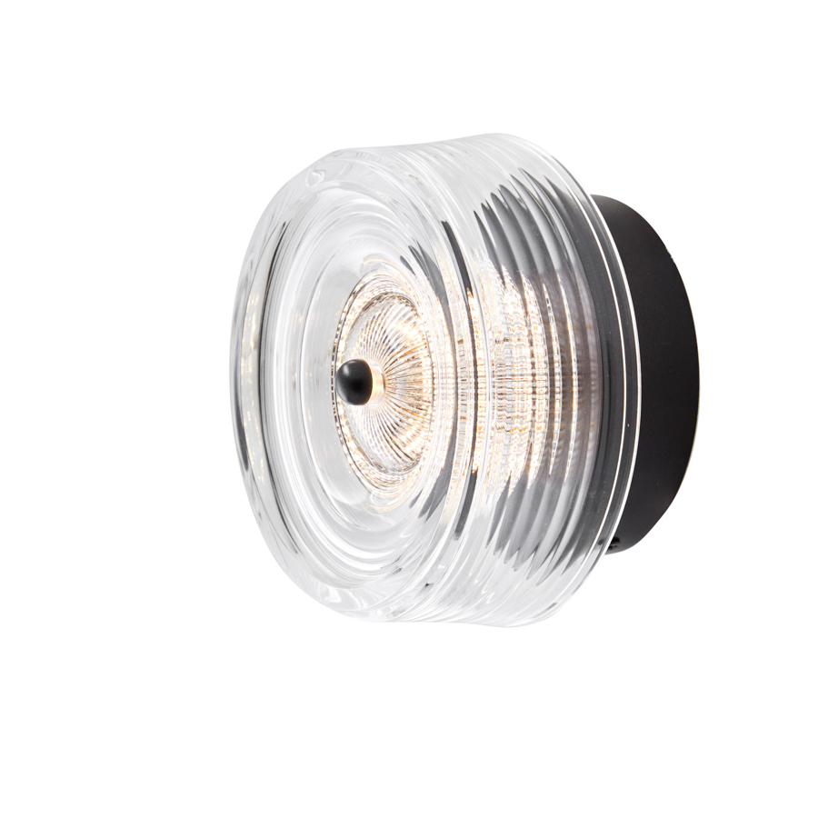 LOOM Design LED-Wandleuchte GLOW Schwarz matt 858-002 5712802226483