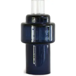 Ro Collection No.55 Kerzenständer Indigo aus Glas