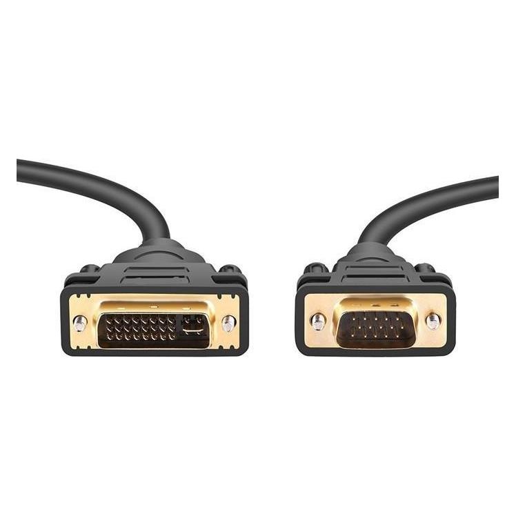 PremiumCord KPDVI1A1 video cable adapter VGA (D-Sub) DVI-I White (1 m) (KPDVI1A1)