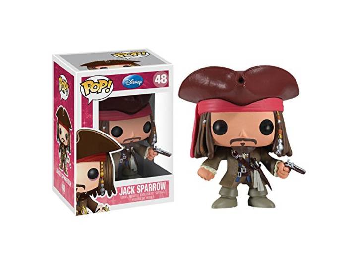 Pirates of The Caribbean Jack Sparrow Vinyl figuur 48 verzamelfiguur standaard