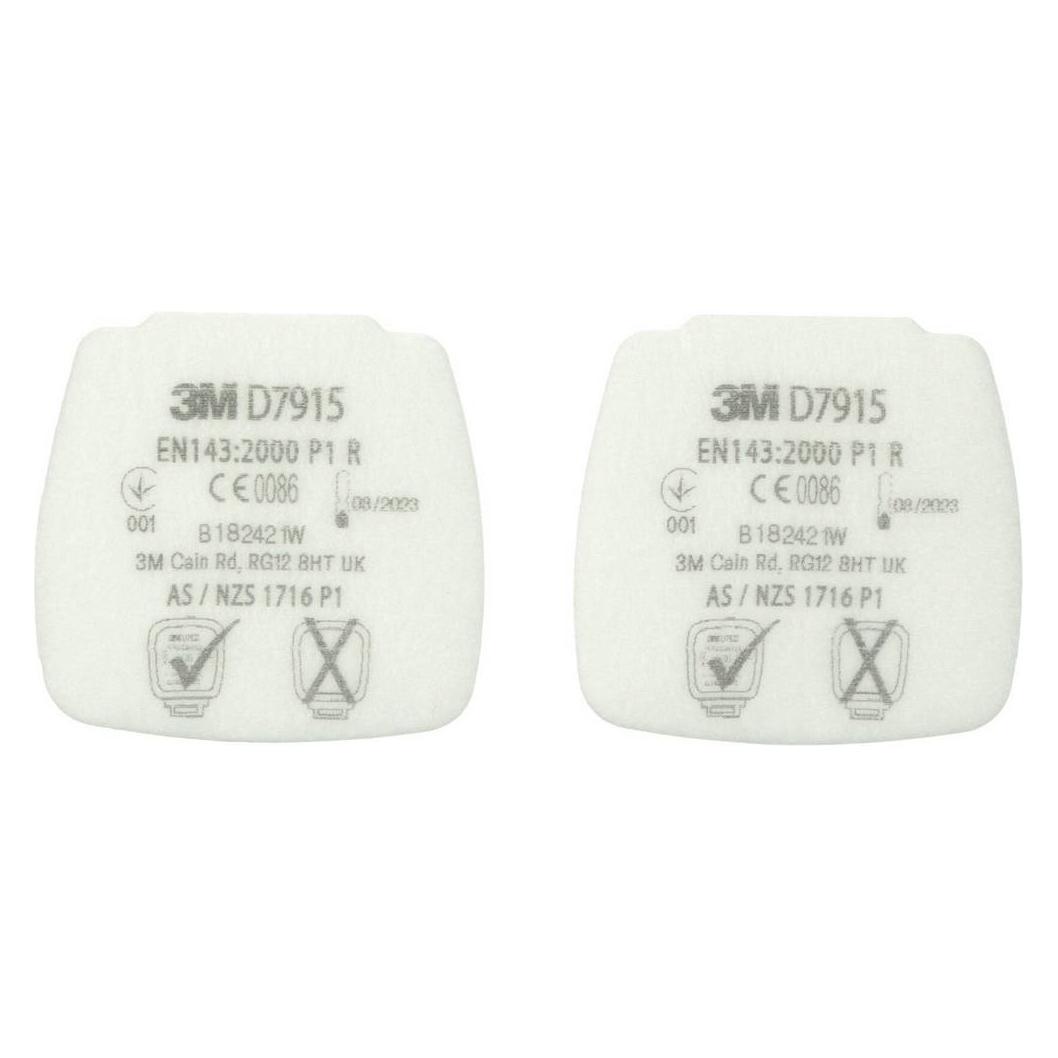 3M Secure Click Partikel-Einlegefilter P1 R D7915 4 St. (P1 R, 4x) (D7915)
