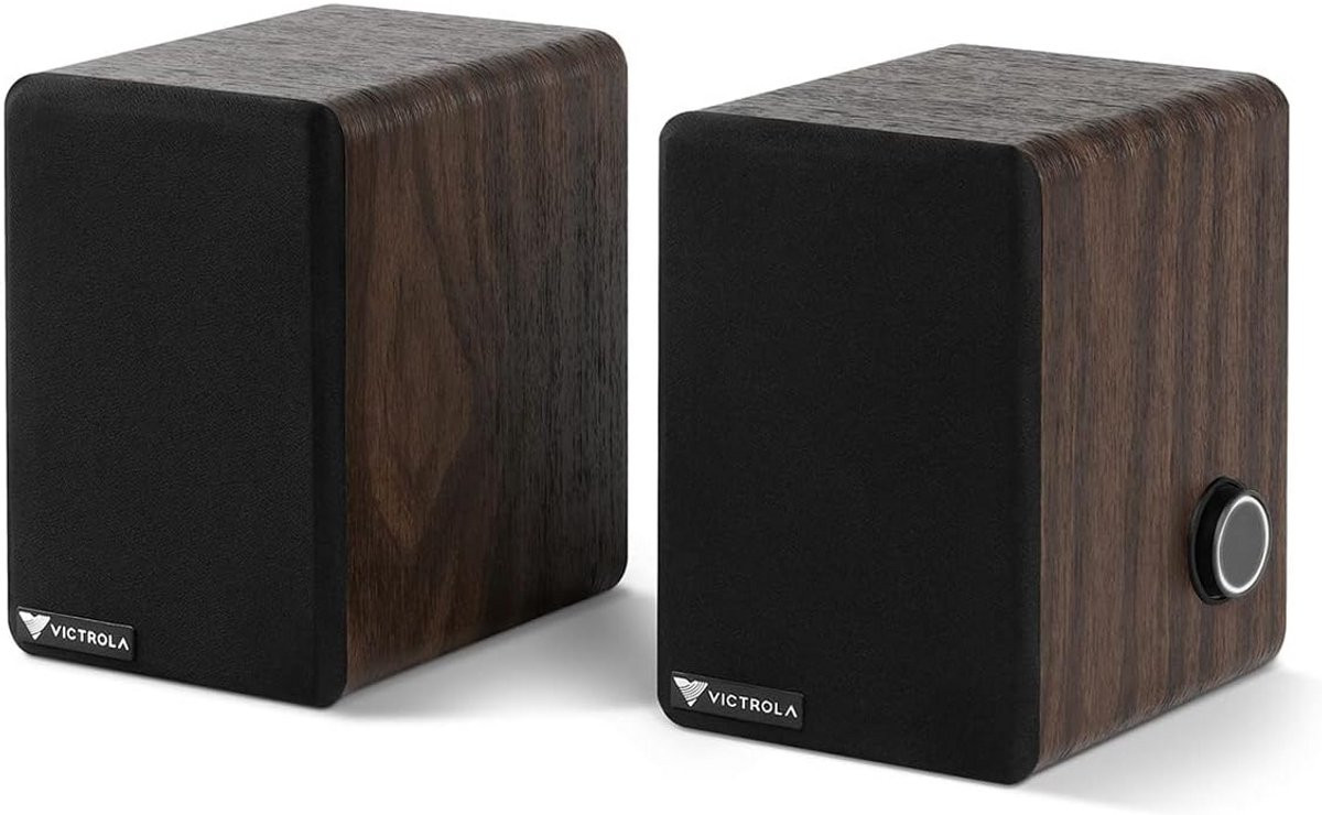 Actieve boekenplankspeakers voor audio van hoge kwaliteit