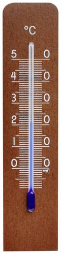 TFA Dostmann Analoges Innenthermometer Thermometer Nussbaum 12.1057.03
