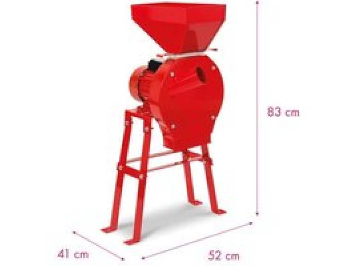 Moulin à grains - EBERTH - 1100 watts - 240 kg/h - Électrique - Socle stable
