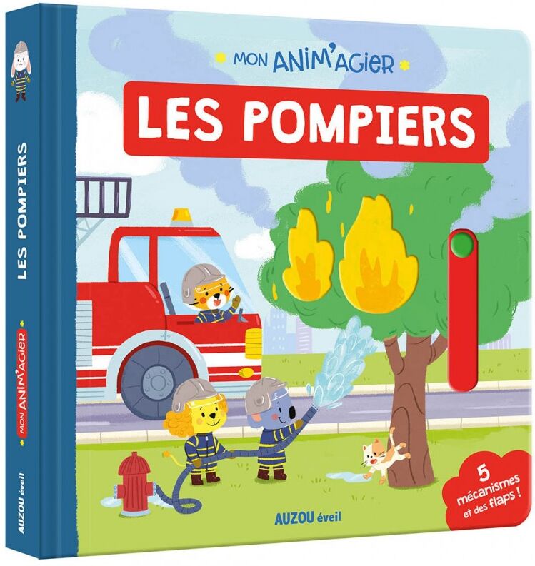Mon anim'agier Les Pompiers - Auzou