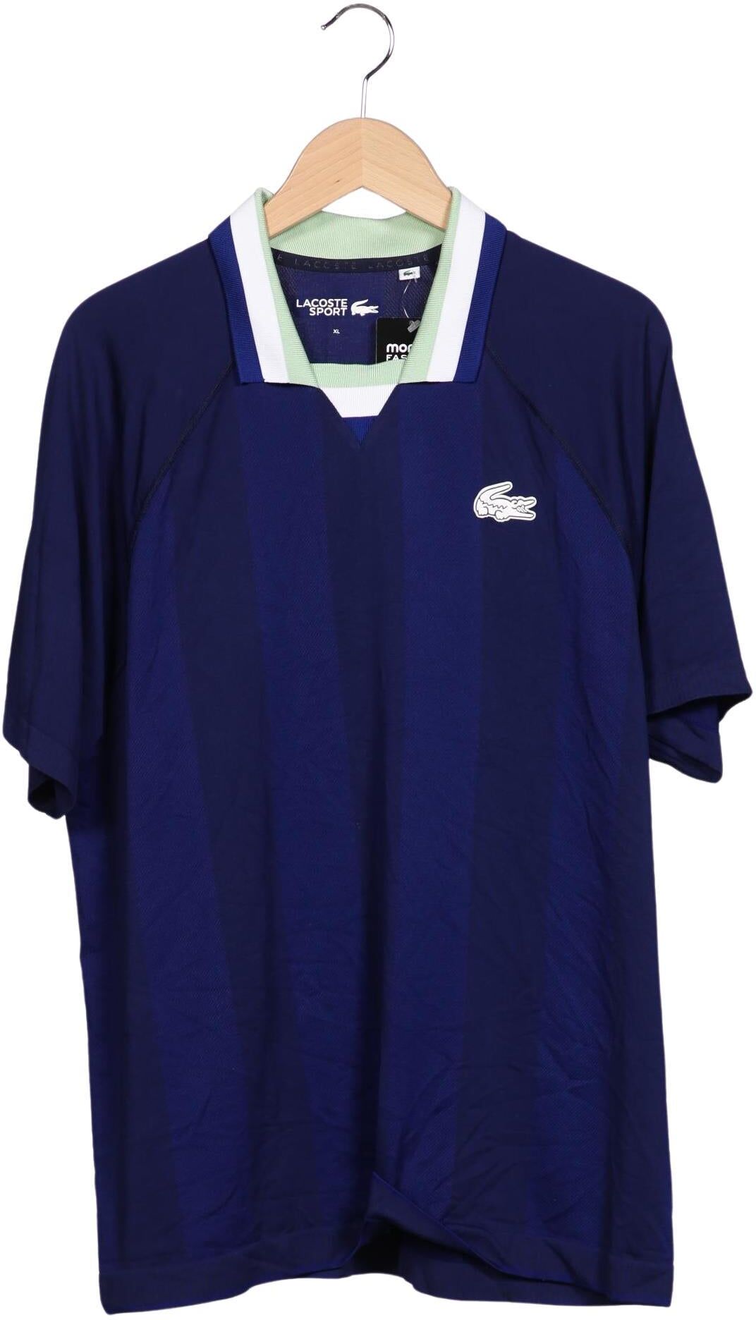 Lacoste Sport Herren Poloshirt, Marineblau, Gr. XL, Synthetik - Second Hand