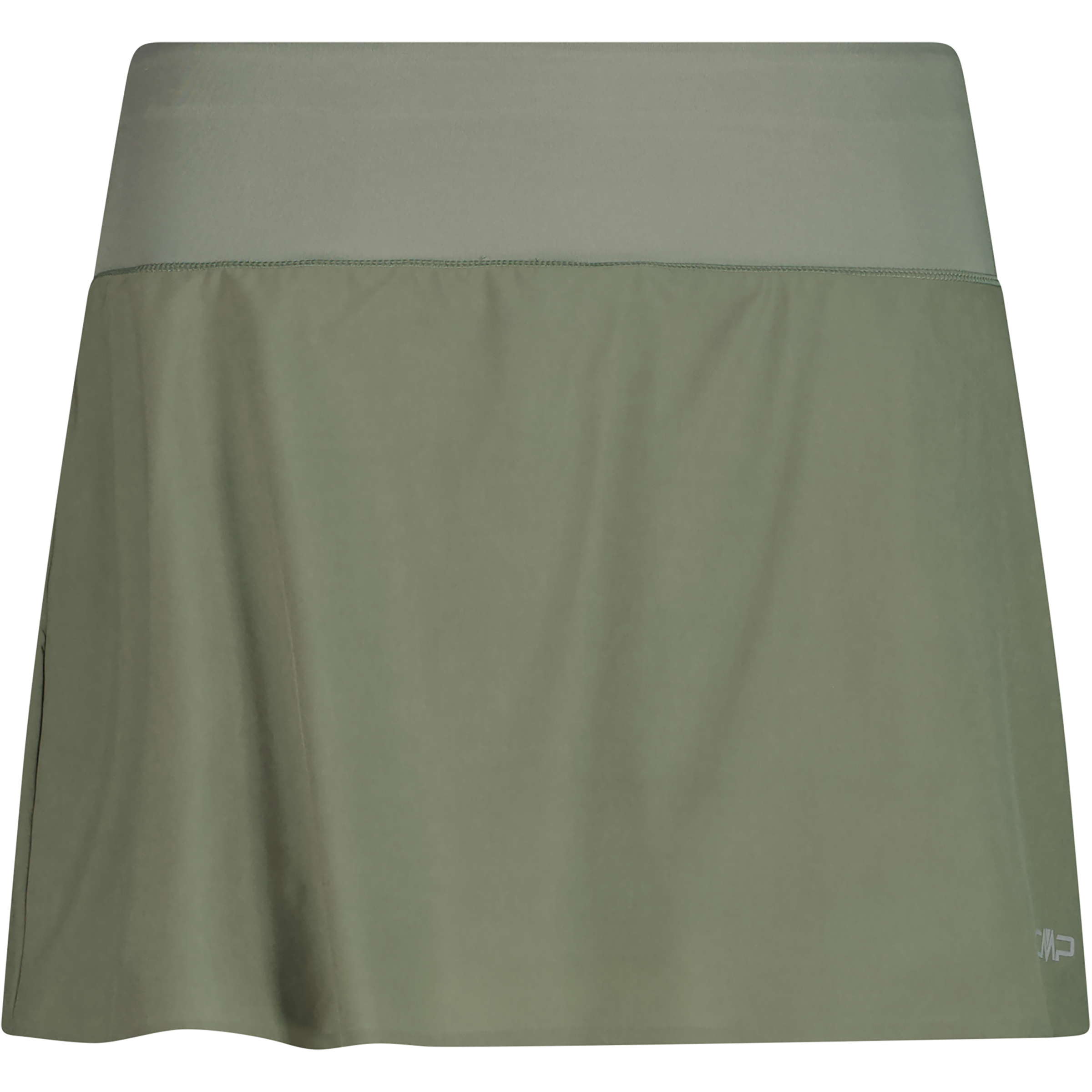 CMP Trail 2-in-1 Skirt Damen Röcke oliv Größe XL Trailrunning | Laufen Elastisch