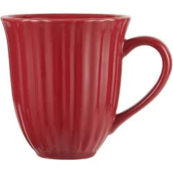 IB Laursen Mynte Becher mit Rillen, Strawberry