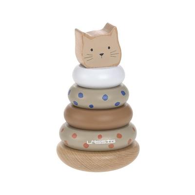 Stacking Ring Tower Wood Little Mateys