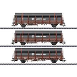 Märklin 046563 Rungenwagen AC Set 1 mit Stahlröhren-Beladung