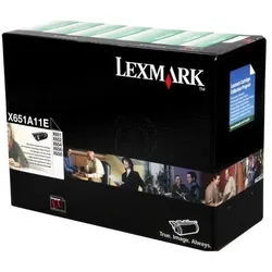 Lexmark, Toner, X651a11e (BK)