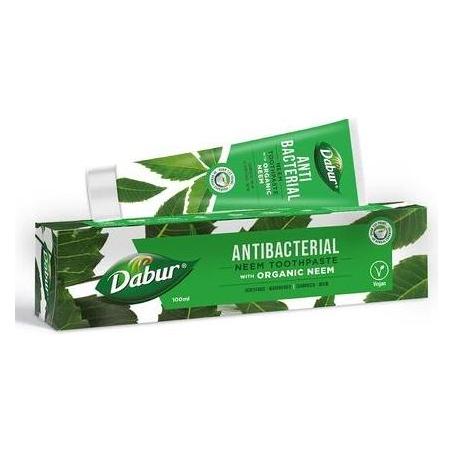 Dabur Antibakterielle Neem-Zahnpasta 100ml Natürliche Zahnpflege mit Neem-Extrakten für frischen Atem und (100 ml) (47583501)