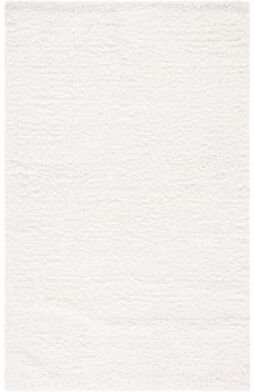 SAFAVIEH Handmade Sheep Shag Cheryl Solid Polyester Rug