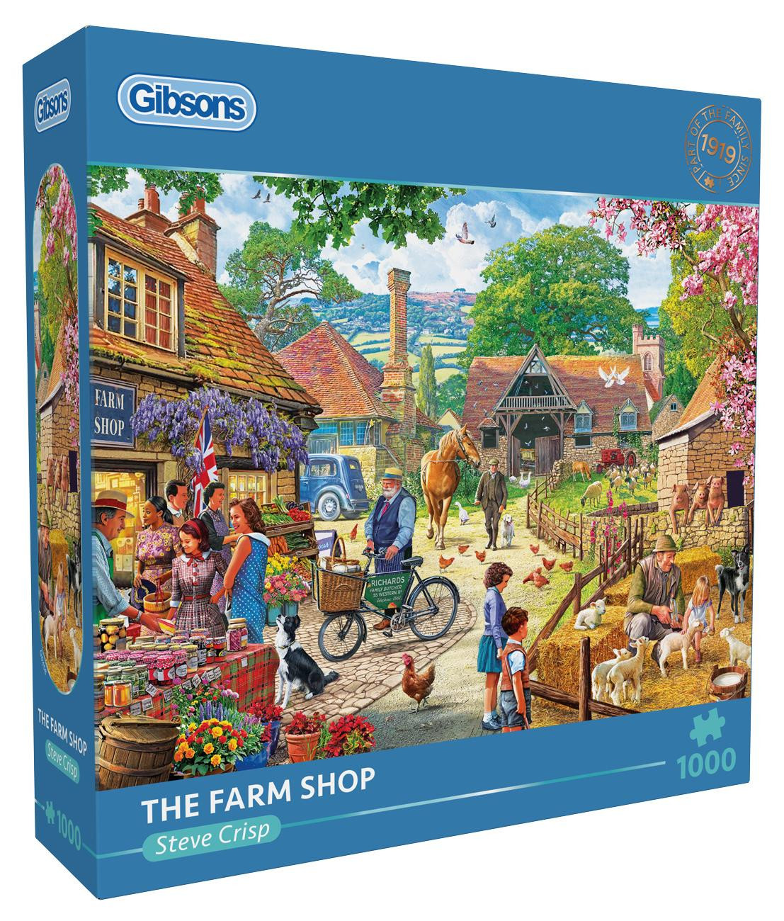 Gibsons The Farm Shop Puzzel, 1000 stuks
