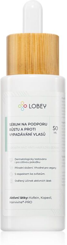 Lobey Hair Care sérum capillaire pour stimuler la repousse des cheveux 50 ml