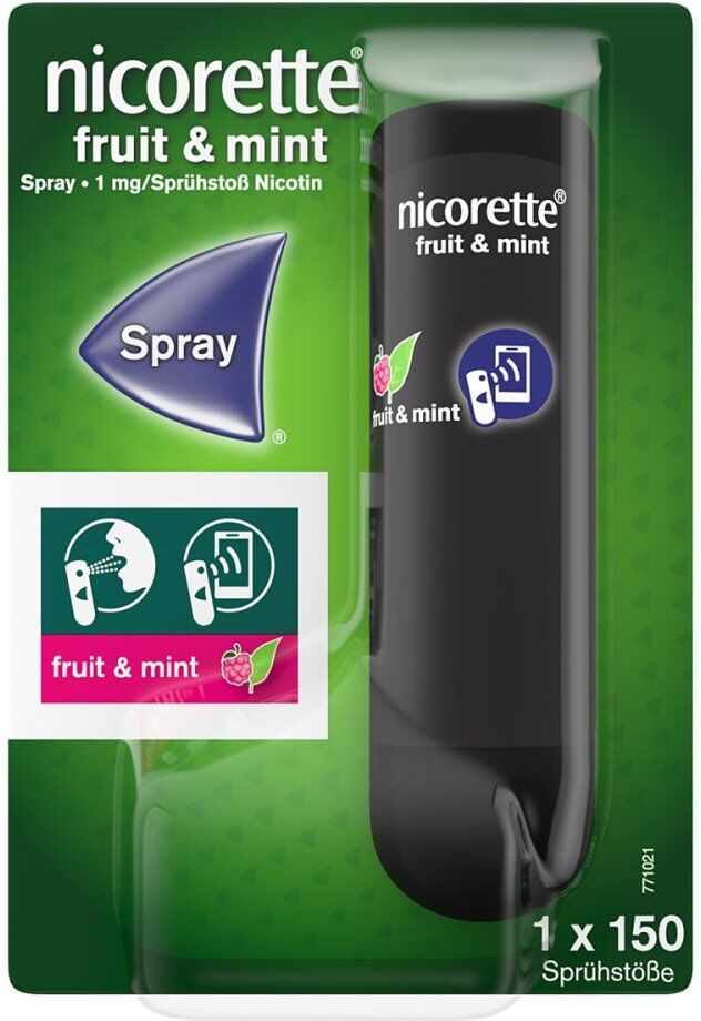 nicorette® Spray fruit & mint