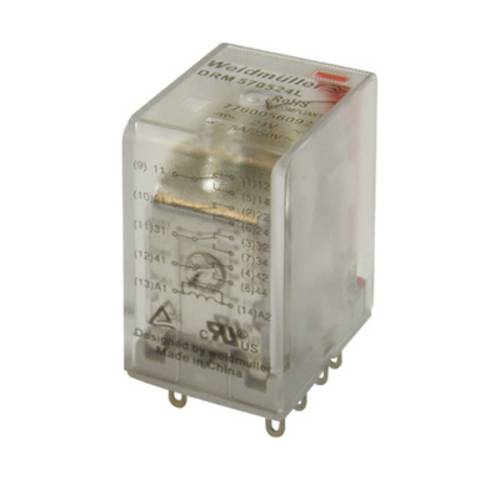 Weidmüller DRM570615LT/4CO/115V AC Steckrelais 115 V/AC 5A 4 Wechsler 20St.