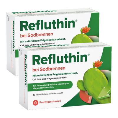Refluthin 2x 48 Frucht 2x48 St Kautabletten