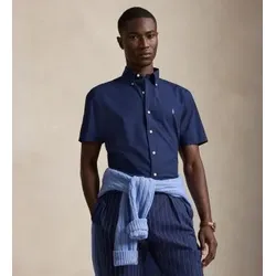 Polo Ralph Lauren für Herren. 710945315002 Hemd Custom marineblau (XL), Lässig, Baumwolle, Langarm