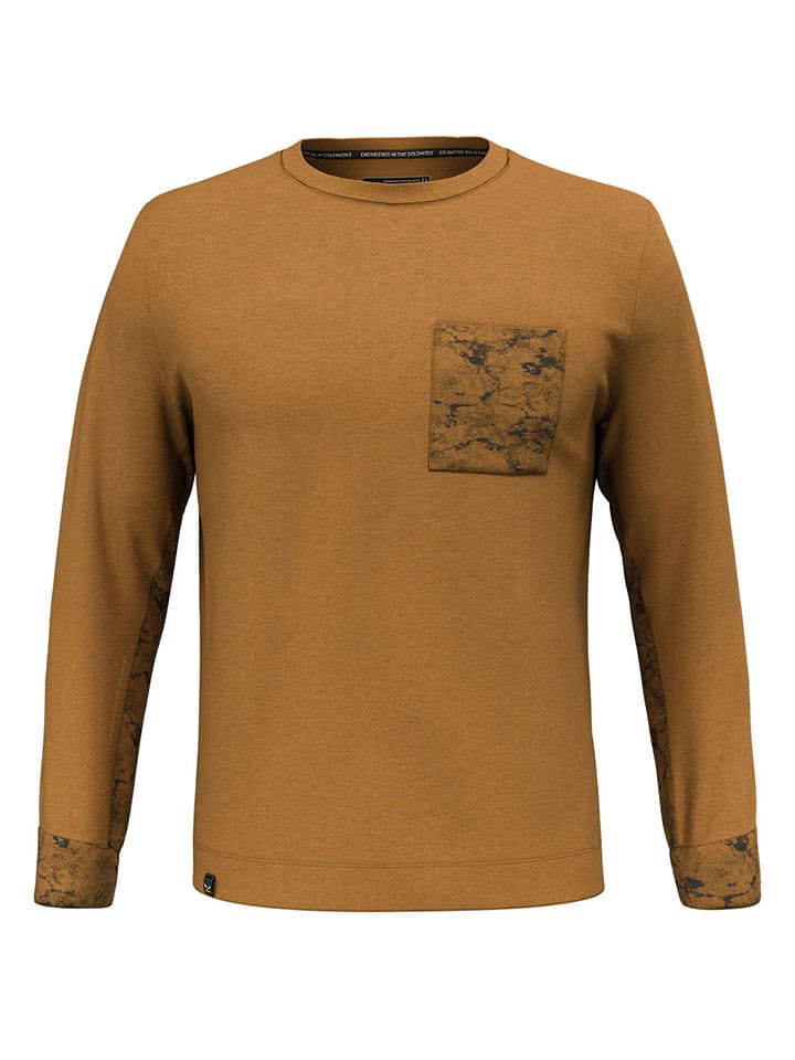 Salewa Pullover "Lavaredo" in Hellbraun - XL