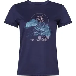 McKINLEY Damen Shirt Shay W, Größe 38 in Blau Blau