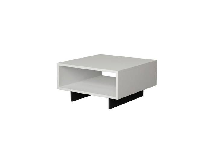 Couchtisch Hola ca. 60x32x60 cm Weiß/Anthr.