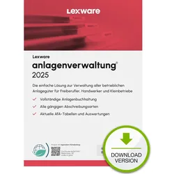 Lexware anlagenverwaltung 2025 "unbegrenzte Laufzeit" Download für Windows