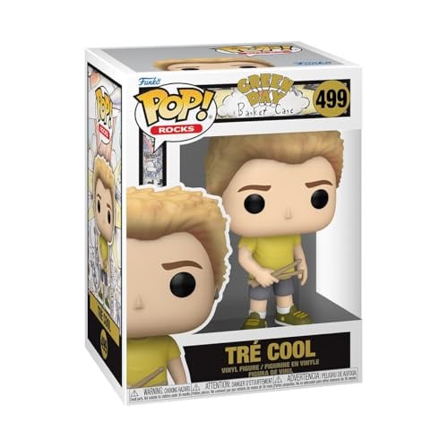 Funko Pop! Rocks Green Day Tré Cool nummer 499 verzamelfiguur