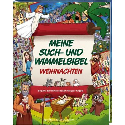 Meine Such- und Wimmelbibel – Weihnachten, Gebundene Ausgabe von Andrew Newton, Deutsche Bibelgesellschaft, 978-3-438-04779-3