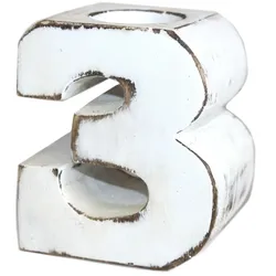 Wooden Birthday Number - No.3