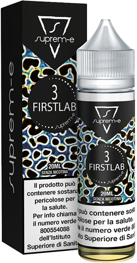 Suprem-e First Lab N.3 Liquido Shot Mix 20ml Frutti Rossi Menta Ghiaccio