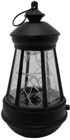 Inspire Picks Decorative Hanging Solar Garden Lantern Waterproof Outdoor LED Patio Light b