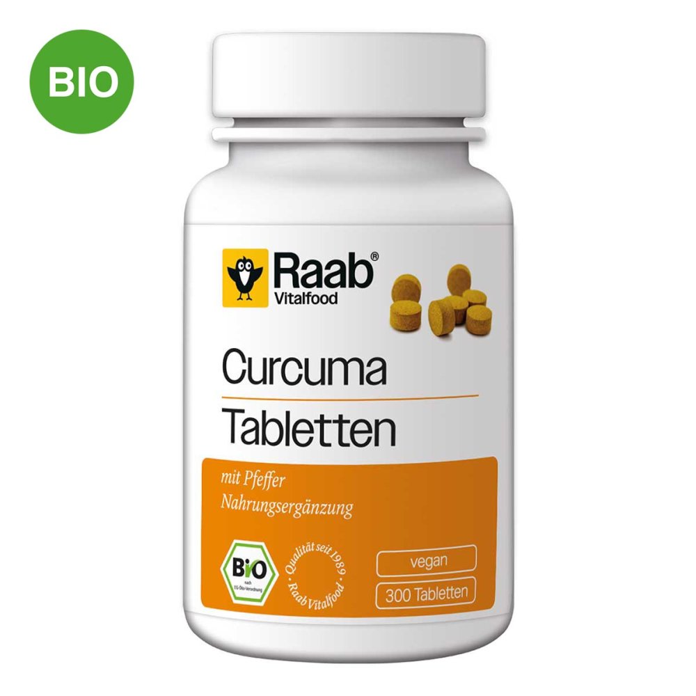 Raab Vitalfood GmbH Raab Vitalfood Curcuma Bio Tabletten 19304323