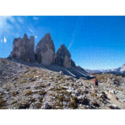 CALVENDO Puzzle Drei Zinnen, Dolomiten, Italien | 1000 Teile Lege-Größe 64x48cm Foto-Puzzle für glückliche Stunden