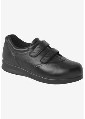 Extra Wide Width Women's Paradise II Walking Shoe by Drew in Black Calf (Size 8 WW)