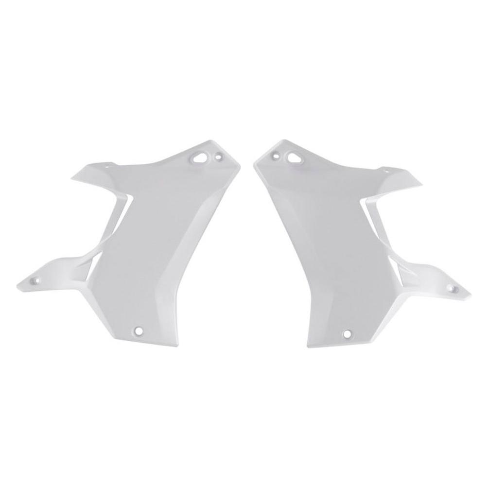 Racetech (RTECH) KÜHLERSCHUTZ (LINKS/RECHTS) T7 REVOLUTION YAMAHA TENERE 700 '19-'24 FARBE WEISS (CVT7BN00024)