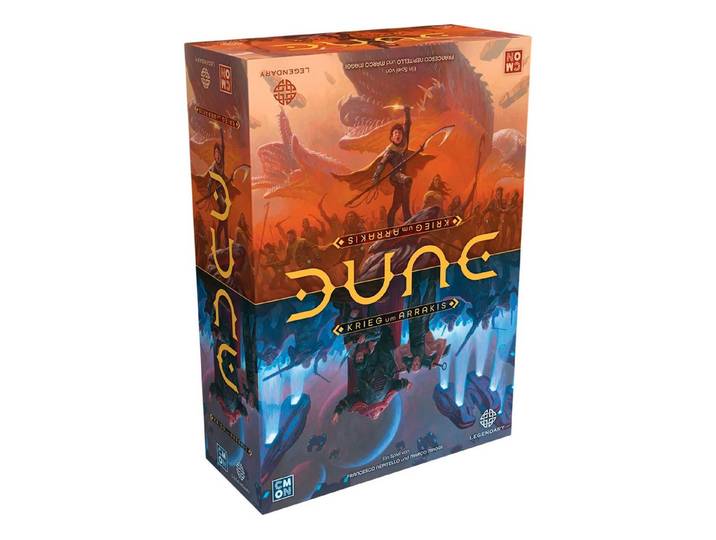 Asmodee Spiel Asmodee Dune: Krieg um Arrakis, Brettspiel