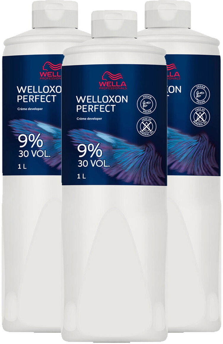 3000ml Wella Professionals Welloxon Perfect Creme Developer Set 9 % - 30 Vol. (3 x 1000ml)