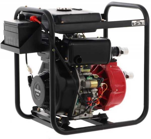 Diesel Wasserpumpe Blackstone BD-HH 5100 Anschlüsse 50 mm - 2", selbstansaugend - Elektrostart - Euro 5