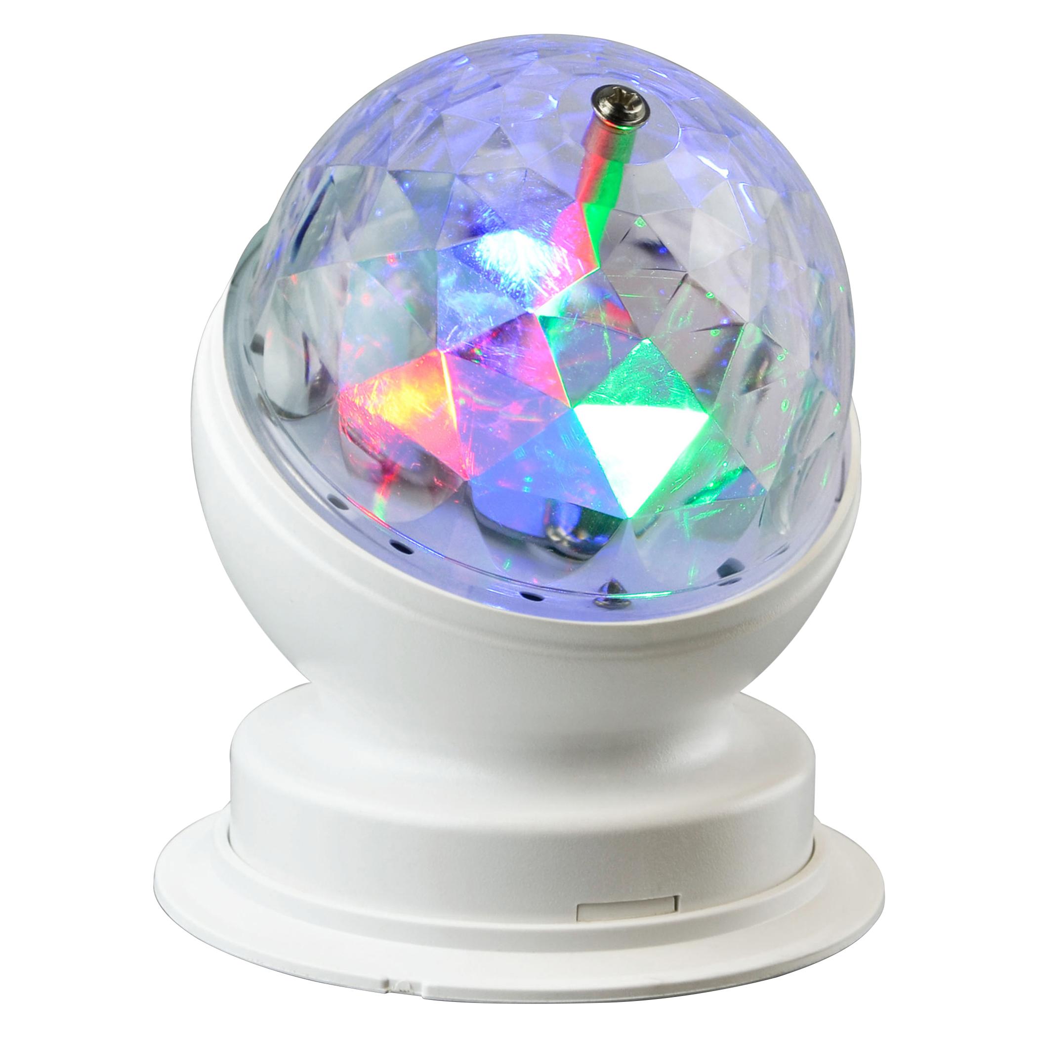 X4 LED Disco Partyleuchte (1 Stk.) (701550)